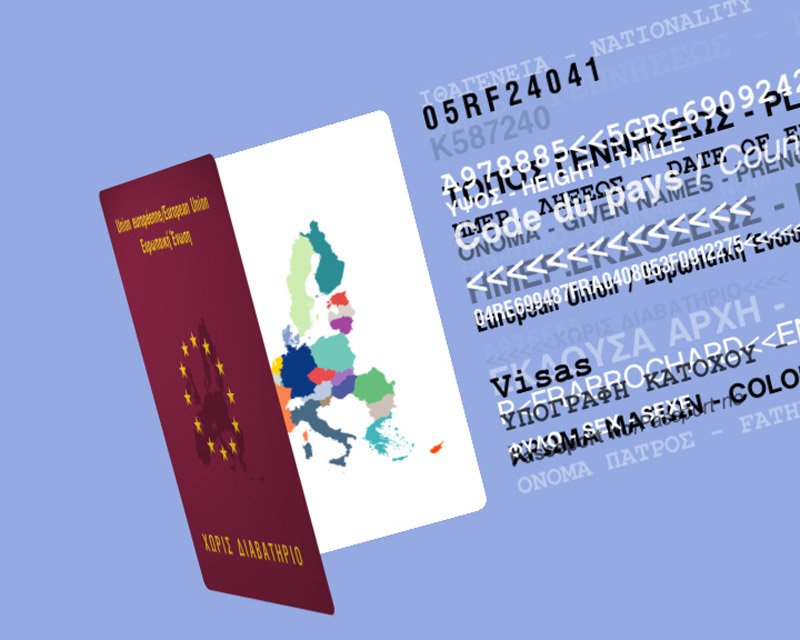 TV ident “No passport”