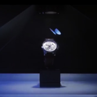 Bovet watches – Holographic presentation